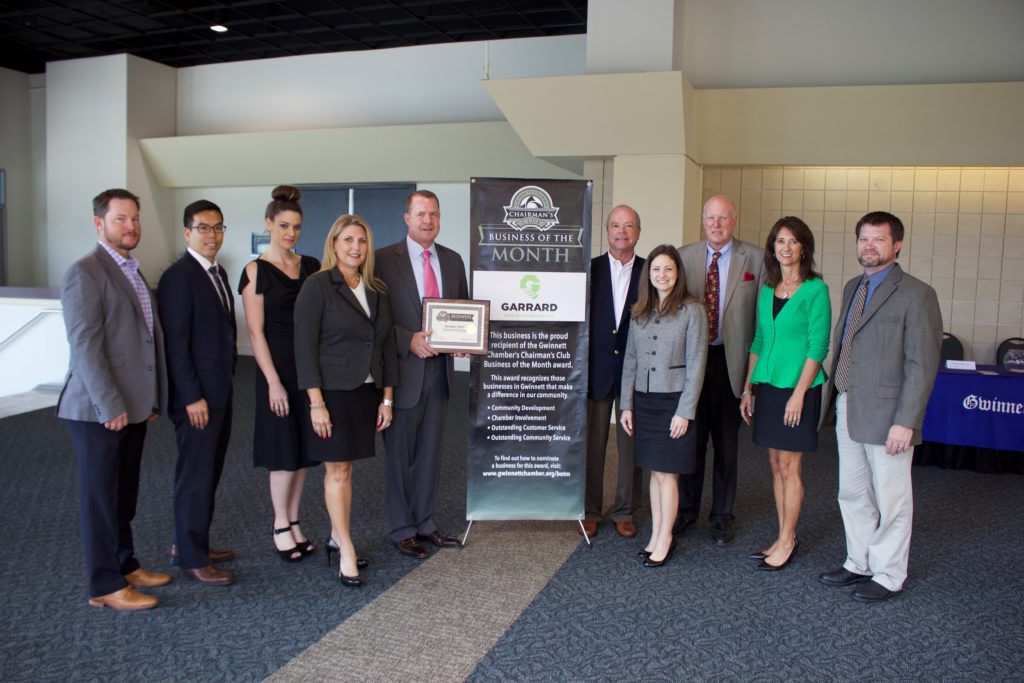 Chairman's Club Business of the Month October 2017